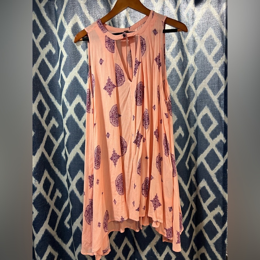 Free People Pink Swing Tree Dress​